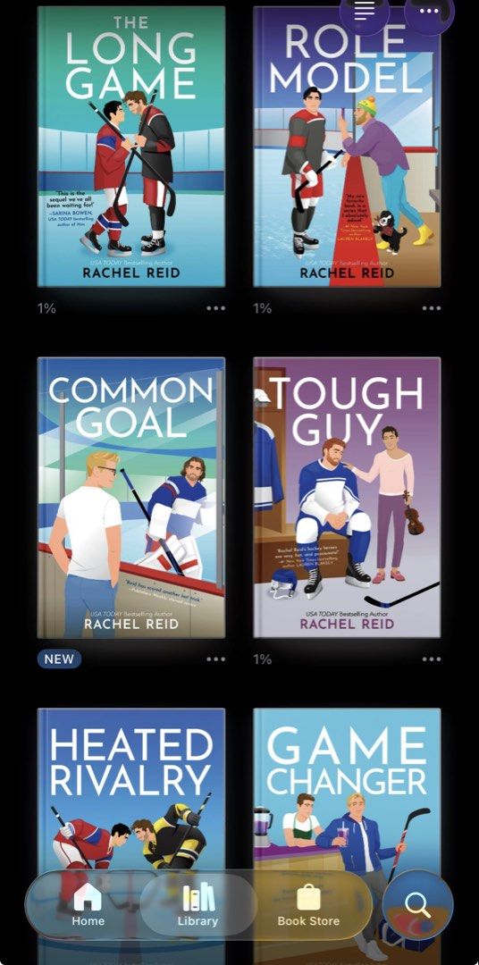 Rachel Reid Bundle eBooks (Category: Storybooks) located in Manila. Submitted by alex_sheila (Listing ID 1444440724, Image 1). Description: 7 Titles of Rachel Reid 's Hockey Romance Series Game Changer Heated Rivalry Tough Guy Common Goal Role Model The Long Game plus Merry Christmas Scott & Kip Popular sports romance novels Great for fans of the genre payment thru gcash .