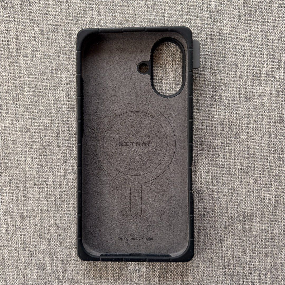 Ringke Bitmap iPhone 16 Case (Category: Cases & Sleeves) located in Bulacan. Submitted by jamjam_22 (Listing ID 1444322788, Image 2). Description: Ringke bitmap iphone 16 Case free 2 Case. Super Strong Magsafe.