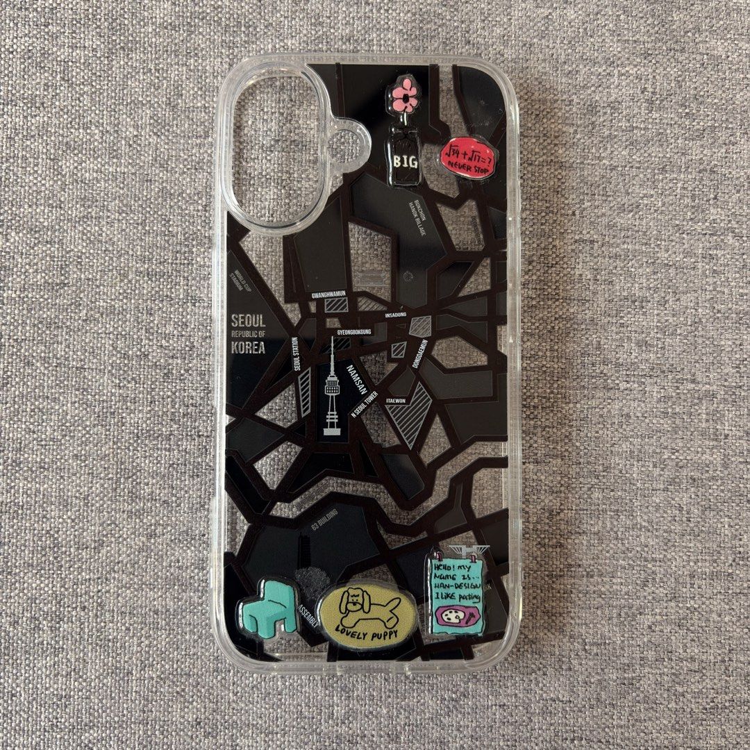 Ringke Seoul Korea Iphone 16 Case (Category: Cases & Sleeves) located in Bulacan. Submitted by jamjam_22 (Listing ID 1444323317, Image 1). Description: Like New Just put Stickers and used once. Free 2 other Cases.