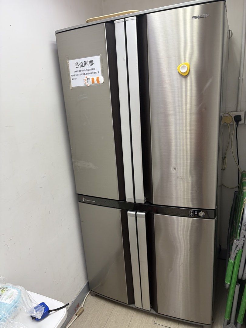 SHARP 四門變頻雪櫃, 家庭電器, 廚房電器, 雪櫃及冰櫃 - Carousell