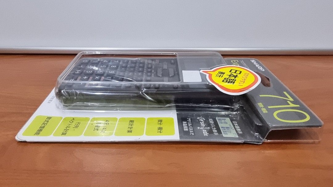 Sharp EL-5160TX Programmable Expert 710 Calculator (Category: Office & Business Technology) located in Binangonan. Submitted by caaaris (Listing ID 1444490330, Image 3). Description: - Sharp EL-5160TX Programmable Calculator - Features a clear Japanese display - Ideal for complex calculations: differentiation, integration, statistics - Supports matrix and vector operations - Comes in original packaging - Ready for your next math or science challe