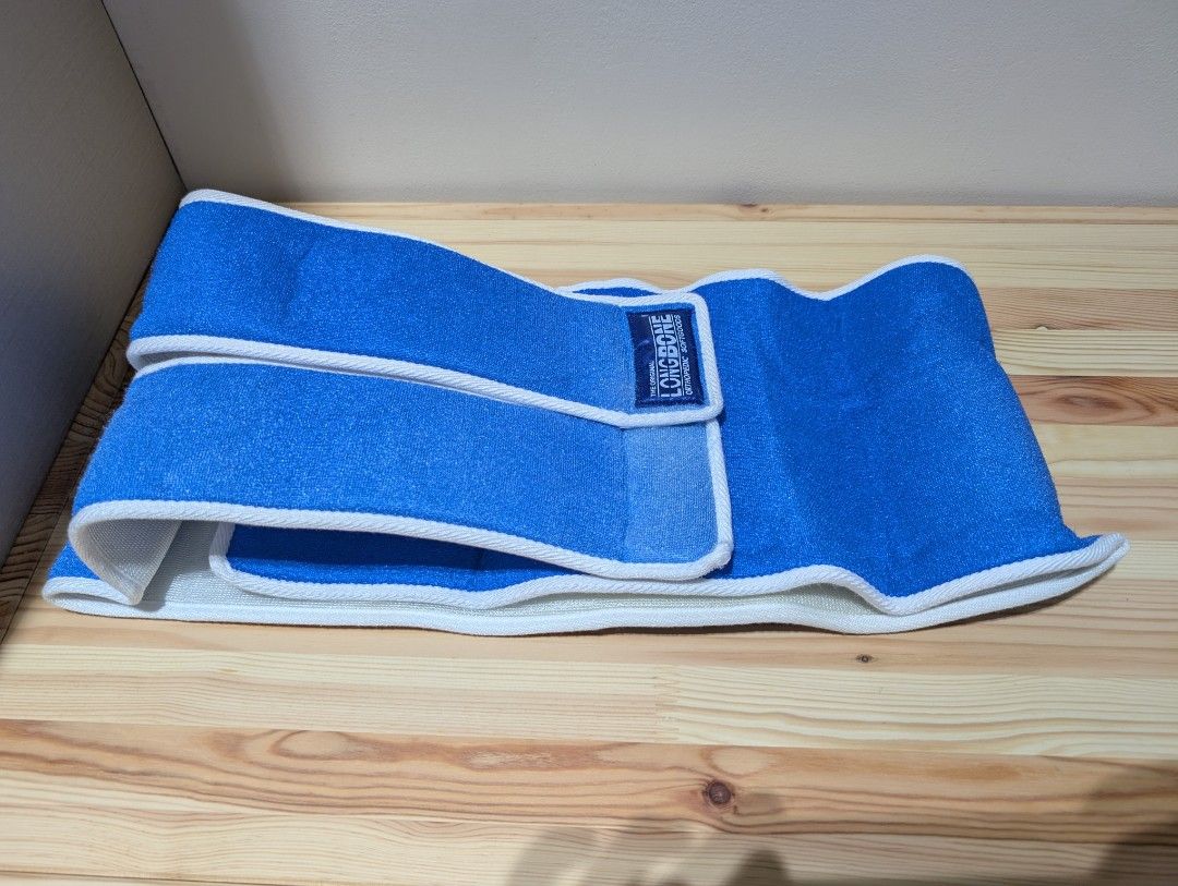 The Original Longbone Orthopedic Softgoods Belt (Category: Belts) located in Manila. Submitted by coolshark888 (Listing ID 1444336548, Image 2). Description: - Brand: The Original Longbone - Color: Blue - Type: Orthopedic Belt - Features: Adjustable straps for a secure fit - Benefits: Provides support, great for back comfort - Ease of Use: Easy to use and wear.