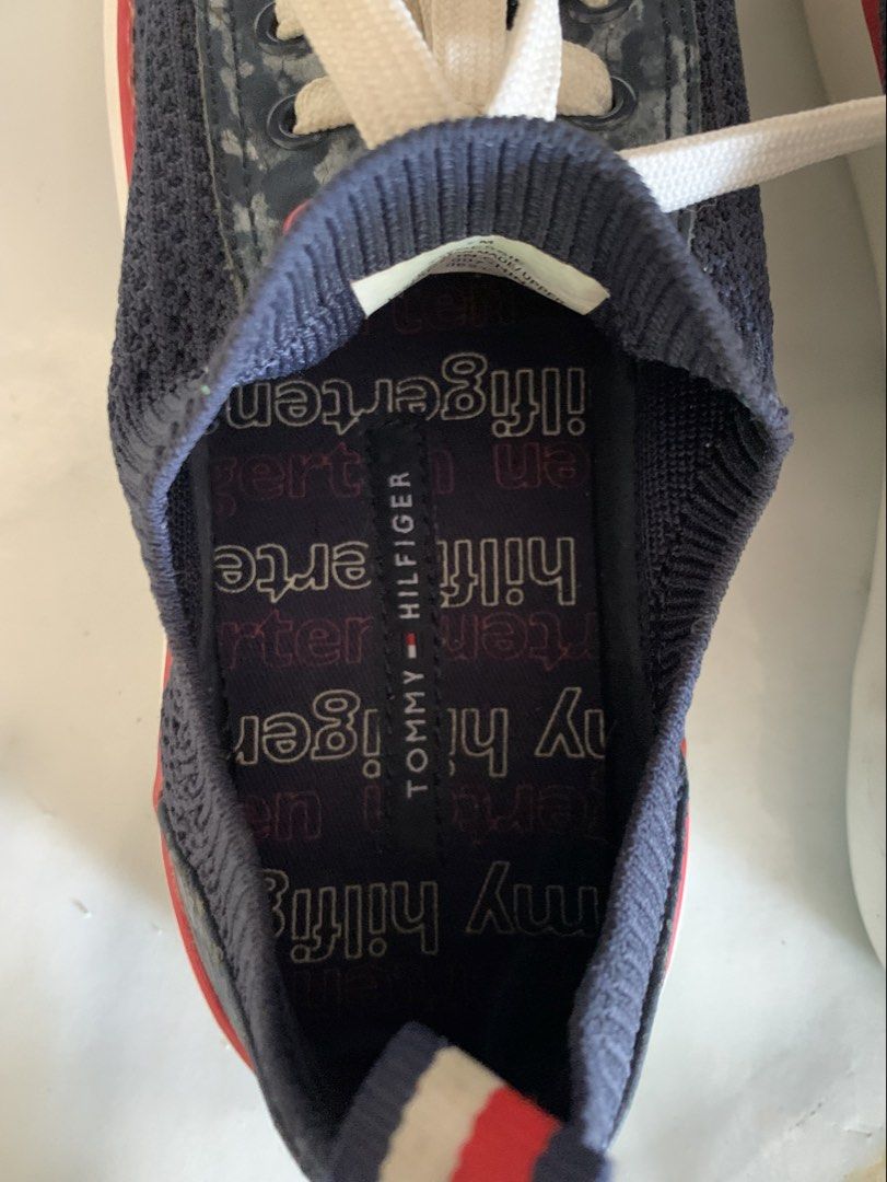Tommy Hilfiger Sneakers (Category: Sneakers) located in Antipolo. Submitted by 210user (Listing ID 1444392591, Image 3). Description: READ - size 7 US mens, size 8.5 to 9 if women’s - flaws (check photo) leather part is flaking but still usable - just needs cleaning - still negotiable • no return and refund • payment first policy message me for inquiries! payment: gcash delivery: ggx, jnt, or sdd .
