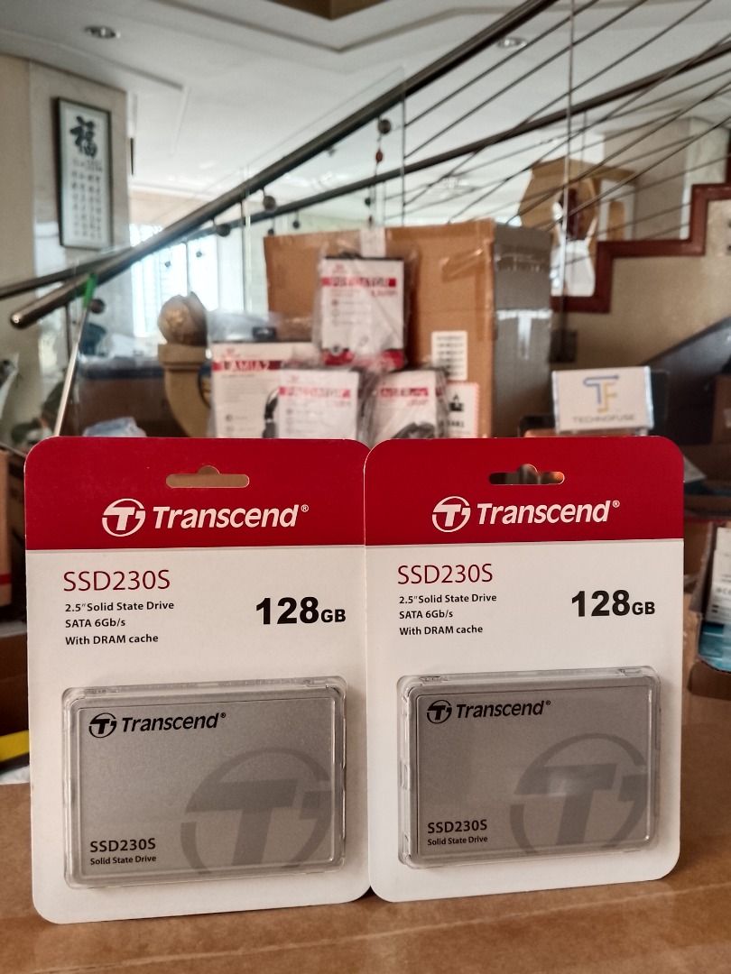 Transcend SSD230S 128GB 2.5" SATA SSD with DRAM Cache (Category: Computer Parts) located in Pasig City. Submitted by technofuseofficial (Listing ID 1444387700, Image 3). Description: Transcend SSD230S 128GB 2.5" SATA SSD with DRAM Cache Brand New and Original Items Store Location: 4F Unit 402, 604 Shaw Boulevard, Barangay Kapitolyo, Pasig City Same Day Delivery: - Lalamove delivery within Metro Manila - For walk-ins: Always PM first for item avai