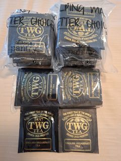 TWG Ritz Paris Ritzy Earl Grey Black Tea 100g, Food & Drinks