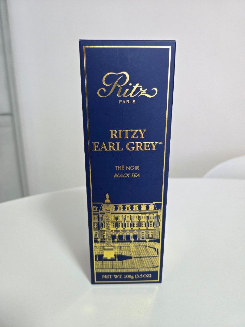 TWG Ritz Paris Ritzy Earl Grey Black Tea 100g, Food & Drinks