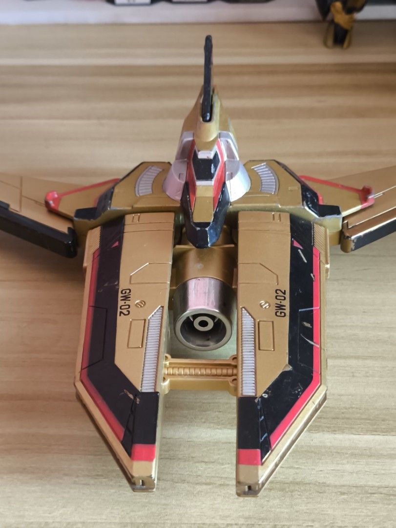 Ultraman Tiga GUTS Wing 2 Gold Version Model Toy Vehicle Action Figure (Category: Figurines & Statues) located in Rosario. Submitted by definitelynotrenz (Listing ID 1444324768, Image 2). Description: issue: scratches and paintchip CROSS POSTED ‼️NO BOGUS BUYER OR JOY MINER ‼️PAY AFTER INVOICE ‼️AS IS / WYSIWYG Location: Rosario Cavite MOP: Gcash MOD: J&T/Lalamove if malapit lang.