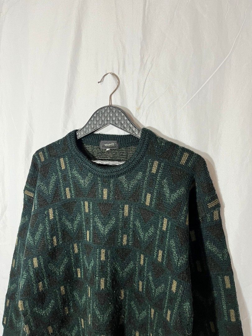 Vintage Knitted cardigan Sweater (Category: Coats, Jackets and Outerwear) located in Cagayan de Oro. Submitted by smoothstyle (Listing ID 1444448166, Image 3). Description: Vintage Knitted cardigan Sweater Excellent condition 9.5/10 color rate Size Large Dimes: 21.5x25.5 No issue.