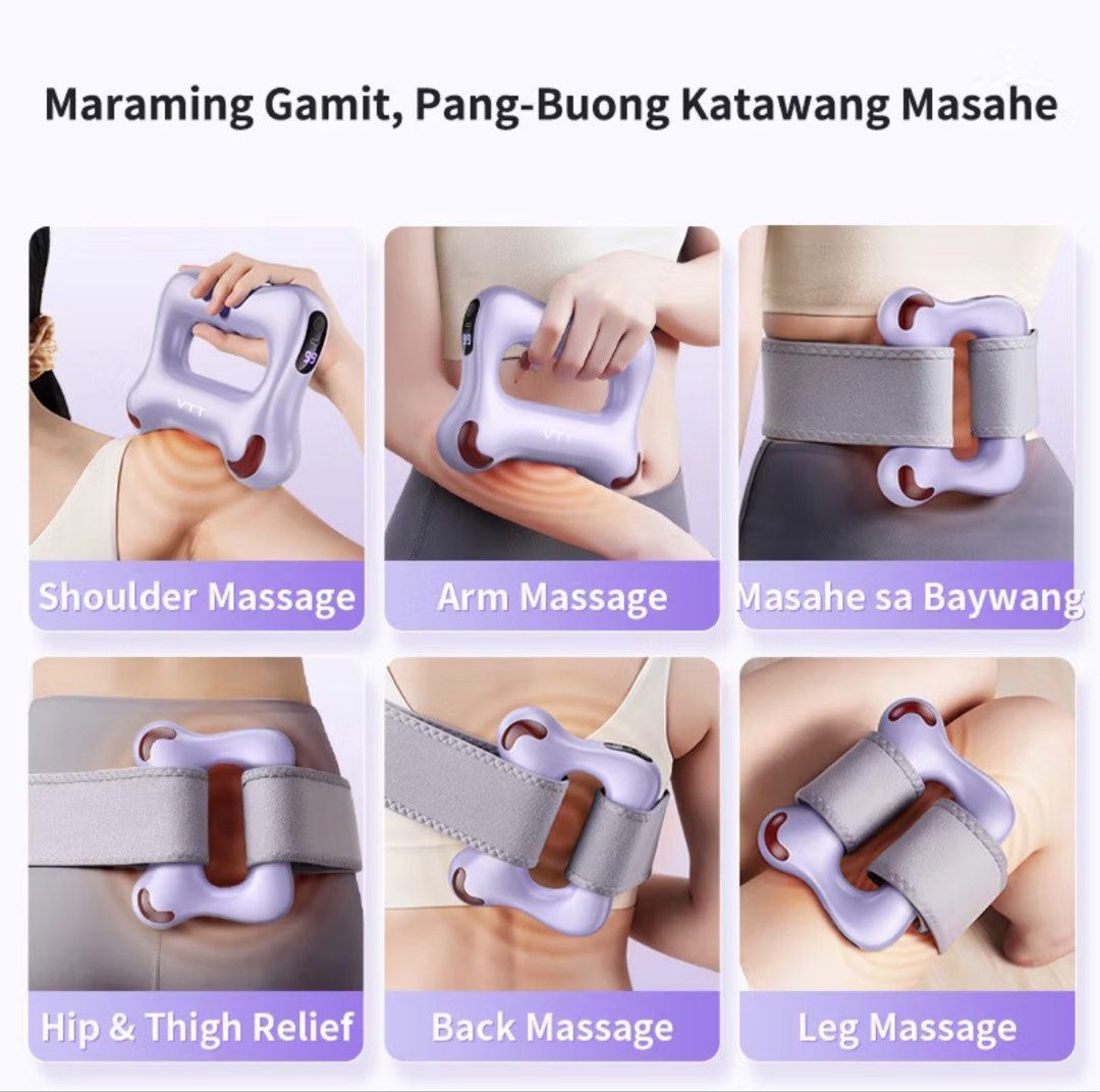 VTT Fascia Massager (Category: Massage Devices) located in Malvar. Submitted by chatztash (Listing ID 1444350527, Image 1). Description: Applicable to: Abdomen, neck, back, legs, arms, etc. Use: Vibration massage for deep tissue massage, stimulation, muscle relaxation, dysmenorrhea, cramps, tight & tired muscle, .
