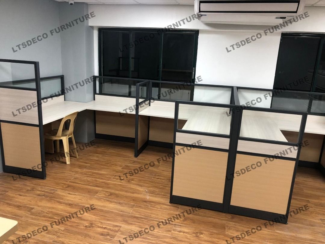 workstation tables bpo system office partitions, Furniture & Home ...