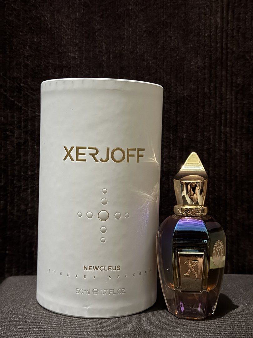 Xerjoff Newcleus Scented Spheres (Category: Fragrance & Deodorants) located in Quezon City. Submitted by gdpc_ph (Listing ID 1444474904, Image 1). Description: Fragrance Name: Xerjoff Newcleus Scented Spheres Size: 50ML Item Condition: - Almost full condition. Good as new! - Check each photos for juice level. - Actual photos posted. - With box. Box in mint condition. - With sticker label on the bottles. Longevity based on our trial: Long lasting 
