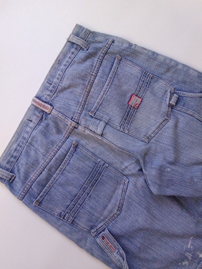 Y2k paco baggy Jorts carpenter/FUBU,SeanJohn,Rocawear,EckoUnltd.,KarlKani,Akademiks,Coogi,Southpole,MeccaUSA,Dickies,Ed Hardy,DCShoes,JohnnyBlaze,Wu-Wear,Rocawear,DadaSupreme,JNCO,affliction,evisu,mecca,sohk,leepipes,tapout,mmaelite,monster,y2k, (Category: Shorts) located in Malasiqui. Submitted by jspr_archive (Listing ID 1444467687, Image 3). Description: -paco W-36.5 L-25 Leg-12.5.