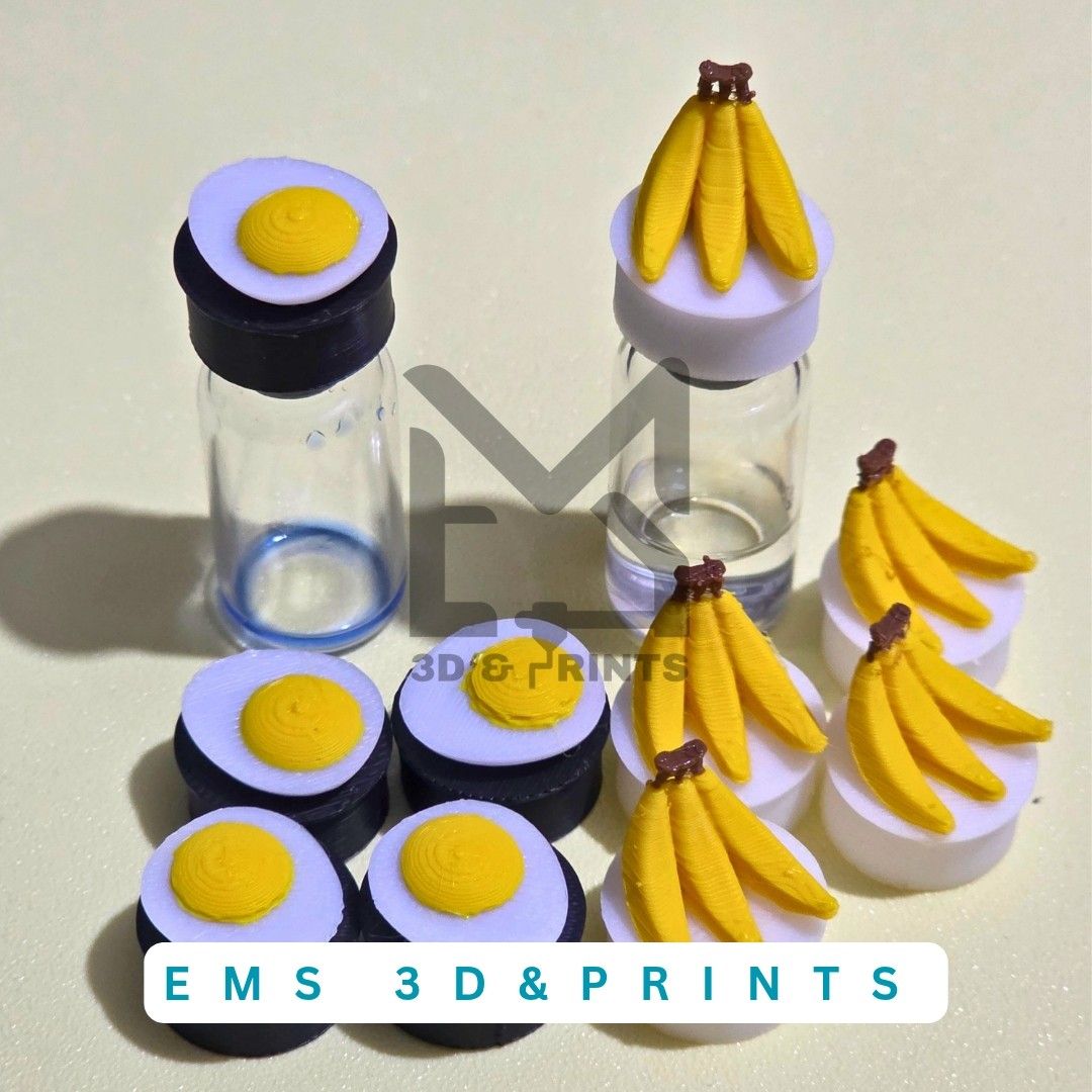 3d vial caps (Category: Breastfeeding & Bottle Feeding) located in Manila. Submitted by annlicious (Listing ID 1444617111, Image 2). Description: 3d vial caps for 3ml and 10ml.