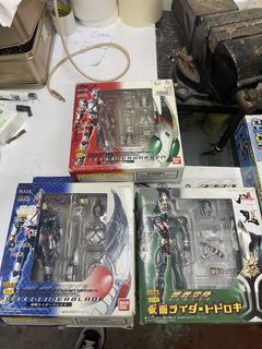 Kamen Rider Masked 幪面超人Faiz 555 Kaixa 凱撒2騎二騎盒蛋盒玩1/6
