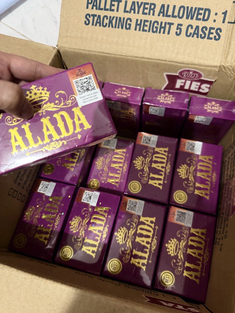 ALADA SOAP FROM BKK (Category: Bath) located in Manila. Submitted by akeikosonestopshop (Listing ID 1444662906, Image 2). Description: Authentic alada soap big fresh from BKK 🇹🇭 380 retail 350 6pcs 330 12pcs up.