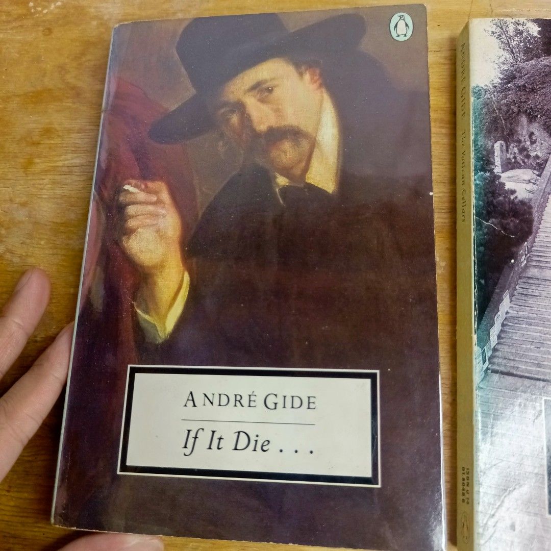 Andre Gide Penguin Twentieth Century Classics - 2 Books (Category: Storybooks) located in Manila. Submitted by shelfenjoyment (Listing ID 1444502865, Image 2). Description: Sold as set only. Selling two books by Andre Gide from the Penguin Twentieth Century Classics series. Titles are 'If It Die.' and 'The Vatican Cellars'. Both are paperbacks. Great additions for any literature enthusiast. Grab these classics now!.