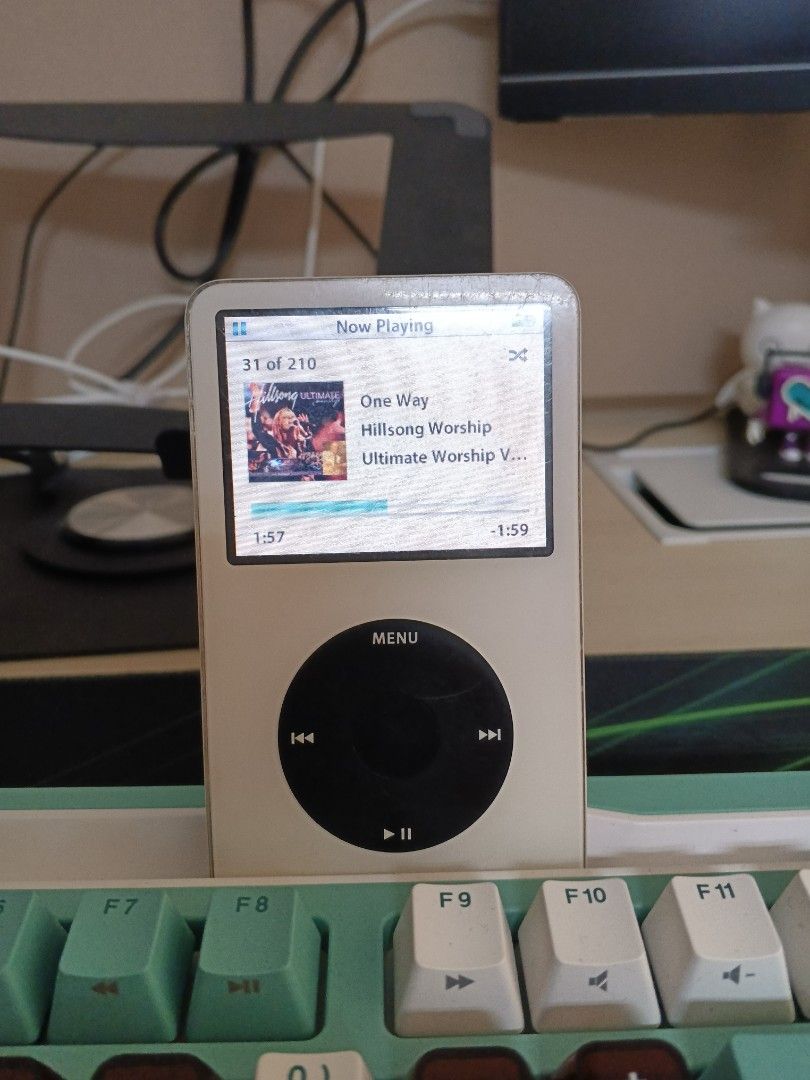 Apple iPod Classic 5th Gen (Category: Portable Music Players) located in Makati City. Submitted by dekudc (Listing ID 1444677142, Image 1). Description: Ipod Classic 5th gen (30gb) Condition: working as it should be. Good HDD life. There are scratches and clickwheel was changed to black. Refer to pics Price: 3k Location: Binangonan Rizal. Check all you want in my place only or video call. You can also check my carousell rating for assurance.