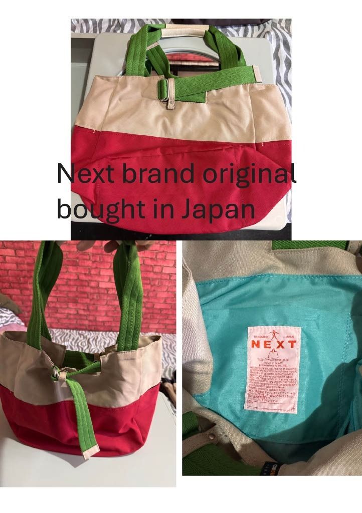 ASSORTED BAGS ALL ORIGINAL (KATE SPADE,LACOSTE,NEXT,BRICS) (Category: Tote Bags) located in Paranaque City. Submitted by bombshellmayet (Listing ID 1444605171, Image 3). Description: All these bags for only ₱5,000 as a bundle. Please note that I am not selling them individually—I would like to dispose of all the bags together.