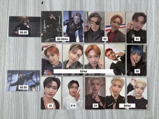 ATEEZ Wooyoung Treasure Cafe Photocard, Toys & Collectibles, Fan
