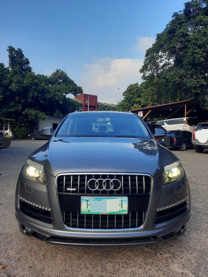 Audi Q7 2011 Auto (Category: Used Cars) located in Pasig City. Submitted by moimoigo (Listing ID 1444576698, Image 1). Description: Model: Audi Q7 Year: 2011 Transmission: Automatic Fuel Type: Diesel Mileage: 47tkms Price: 800t Look for: Moises Go. 09178359800 Park N' Sell Located at Meralco Ave, corner Capt. Henry P. Javier, Ortigas Center, Pasig City (Garage G) Thank you!.