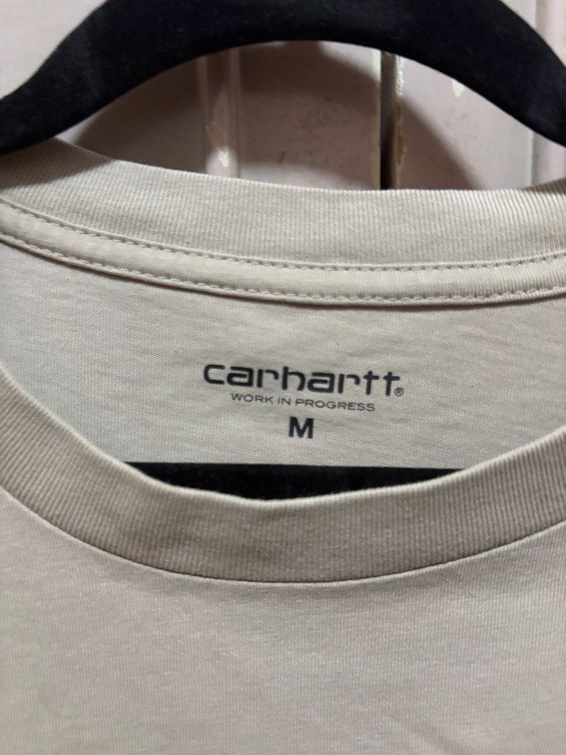 Beige Carhartt W.I.P Tee (Category: Tshirts & Polo Shirts ) located in Muntinlupa City. Submitted by nichebeast (Listing ID 1444643332, Image 2). Description: rfs: didn’t use.