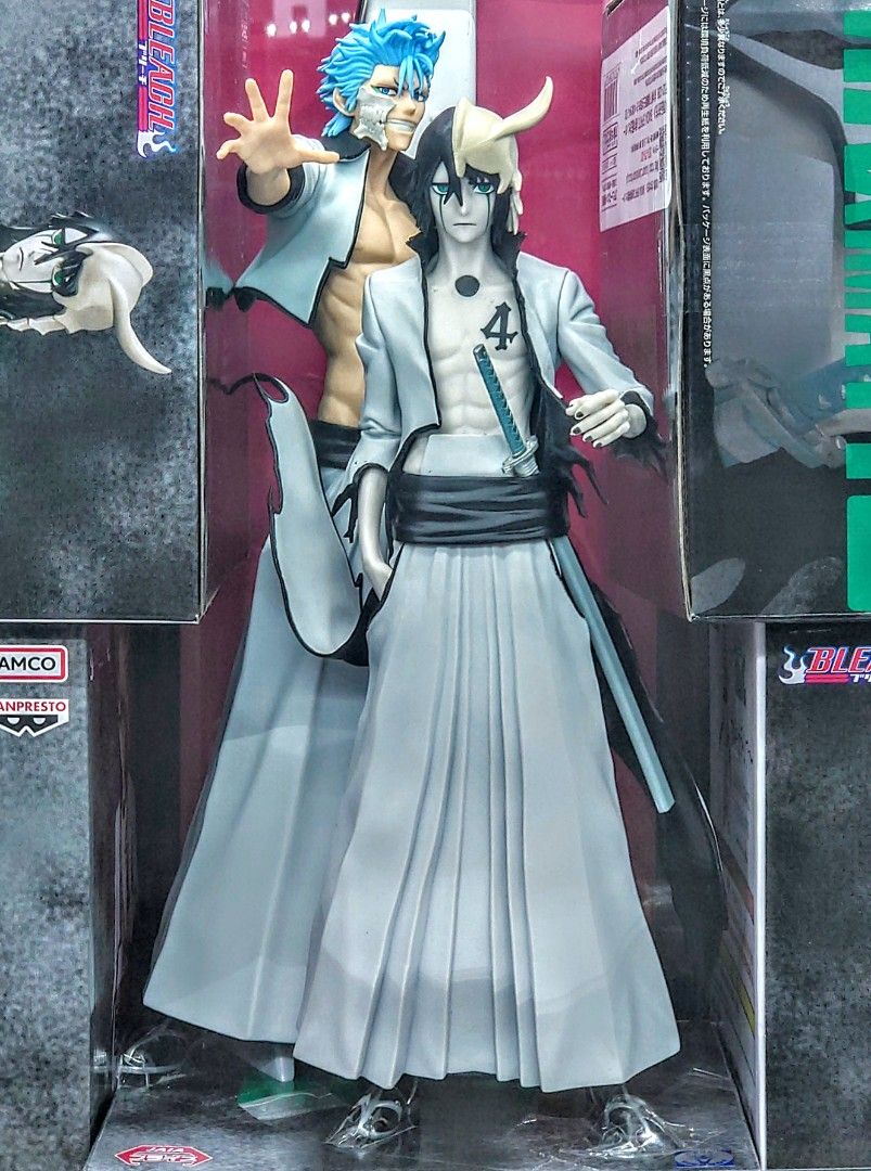 Bleach Ulquiorra cifer Maximatic figurines figures BANDAI NAMCO Banpresto (Category: Toy Figures) located in Singapore. Submitted by yuzu_japanese_toy_shop (Listing ID 1444646277, Image 2). Description: BNIB directly from jp🇯🇵 🚛Carousell delivery is available at $1.80 only!!! PM if you needed for delivery Box really slightly dented during shipping Buying 2 or more figures or plushies from my listings? I can give you a discount depending on the