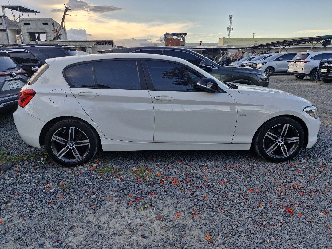 BMW 118i 5-Dr Sport Auto (Category: Used Cars) located in Pasig City. Submitted by fliner (Listing ID 1444602216, Image 2). Description: Fresh unit, 34k mileage, well maintained at bmw libis. no issue. lady dr. driven. open to serious offers..