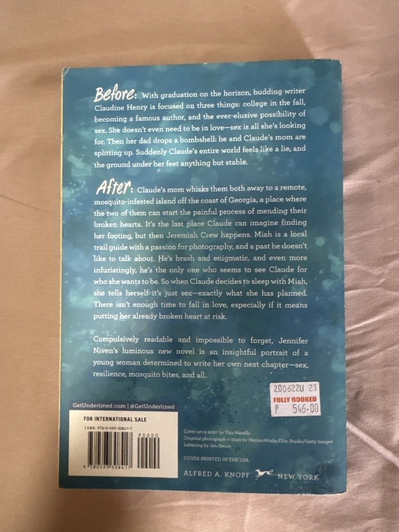 Breathless by Jennifer Niven (Category: Storybooks) located in Manila. Submitted by declutterbybeans (Listing ID 1444571646, Image 2). Description: - Title: Breathless - Author: Jennifer Niven - From the #1 New York Times bestselling author of All the Bright Places - Notes: with annotations a few oxidized pages.