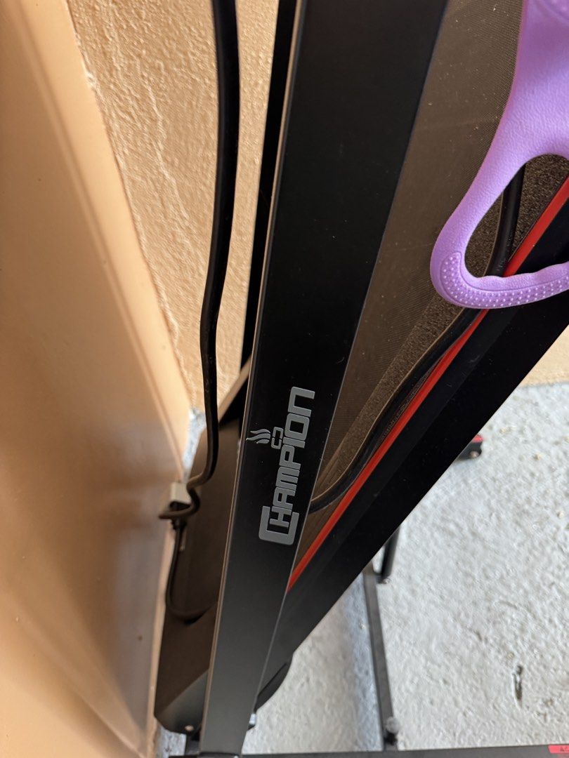 Champion HT-9227HP Motorized Treadmill (Category: Cardio & Fitness Machines) located in Manila. Submitted by rgdm15 (Listing ID 1444499957, Image 1). Description: - Champion Treadmill Model HT-9227HP - Bluetooth Connectivity - Includes Safety Clip - Good working condition - Minor dust from storage - Ready for a new home - less than 1 year .