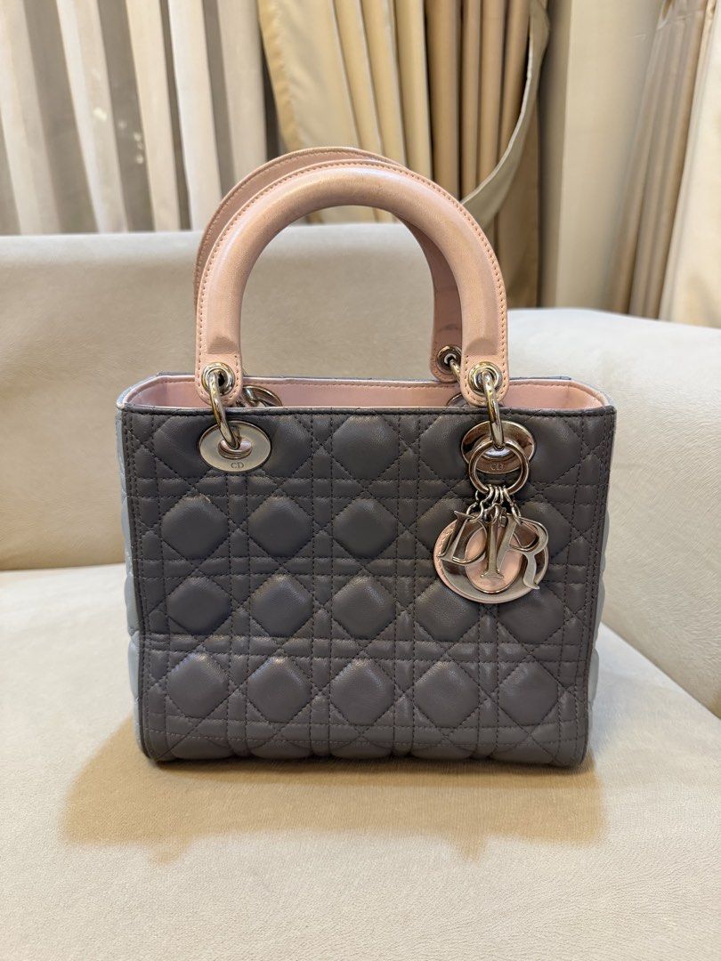 Christian Dior Lady Dior Medium Bag (Category: Luxury Bags & Wallets) located in Makati City. Submitted by japankybabies (Listing ID 1444545512, Image 2). Description: Verygood condition Kindly check photos .