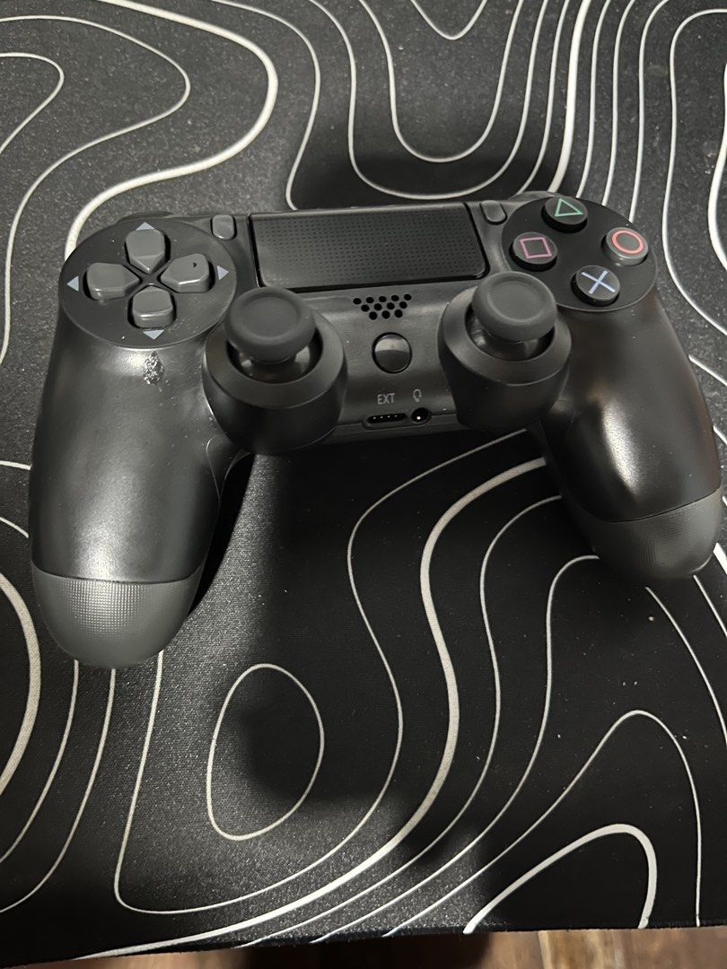 controller for pc & console (Category: PlayStation) located in Manila. Submitted by bolver (Listing ID 1444546674, Image 1). Description: - Black DualShock 4 controller for PS4 - Fully functional: buttons and joysticks work perfectly - Minor cosmetic scuffs on the left grip area - Great for gaming - Ready for a new home.