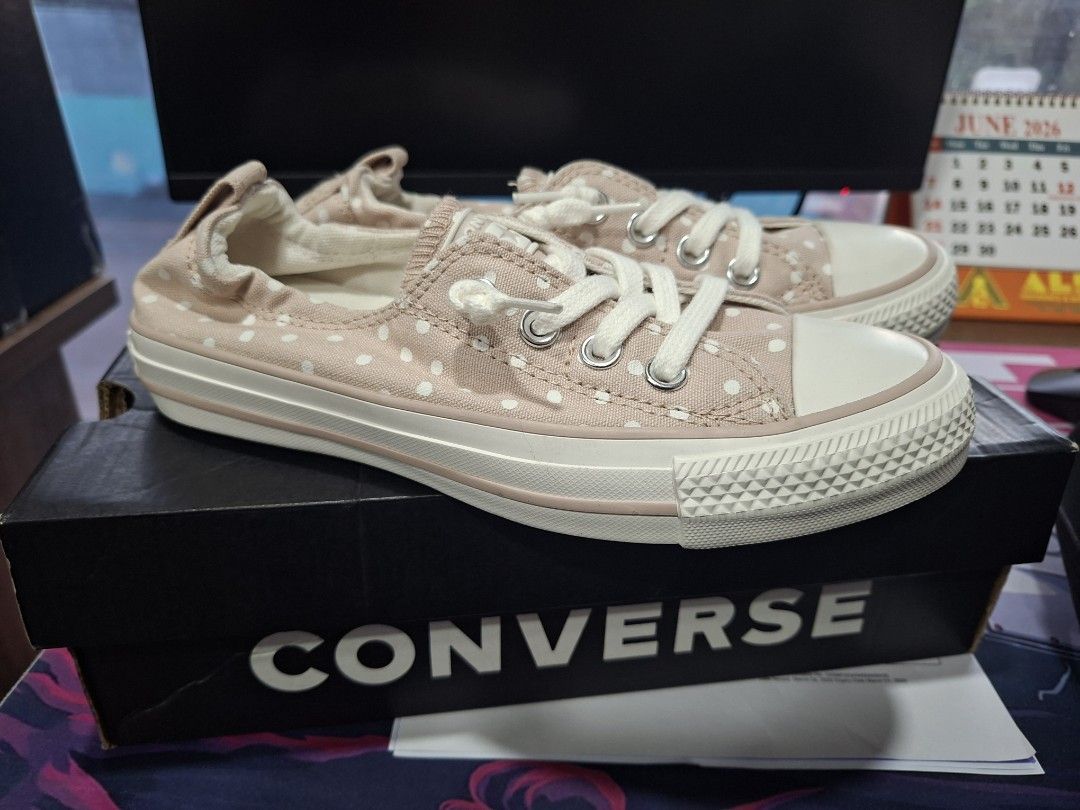 Converse All Star low cut shoreline slip 6 (Category: Sneakers) located in Caloocan City. Submitted by PerfumesNthings (Listing ID 1444543113, Image 1). Description: For sale Converse All Star shoreline slip size 6 women.