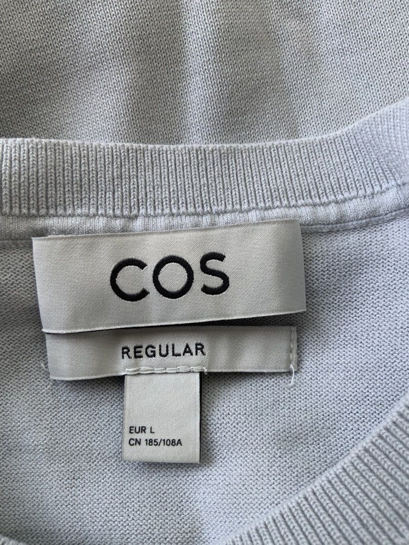 COS Regular Fit T-Shirt - Light Blue - Size L (Category: Tshirts & Polo Shirts ) located in Bacoor. Submitted by cts217 (Listing ID 1444634043, Image 3). Description: - Light blue COS t-shirt - Size: L - Fit: Regular - Neckline: Crew neck - Sleeves: Short sleeves - Style: Simple, versatile basic tee for everyday wear - Condition: Please check photos for details.