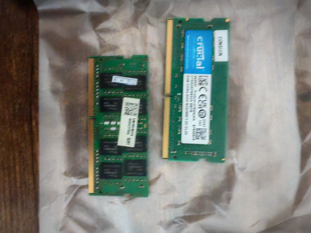 Crucial DDR4 RAM Module and another RAM Module485841215843225600
