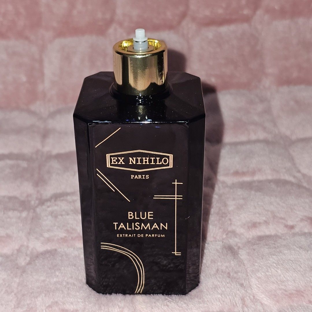 DECANT BLUE TALISMAN EXTRAIT (Category: Fragrance & Deodorants) located in Quezon City. Submitted by rjdeclutterings (Listing ID 1444674623, Image 1). Description: 5ml lipstick type = 1650 8.3-8.5ml Decant = 2400 Batasan, QC selling at loss stop haggling pls..
