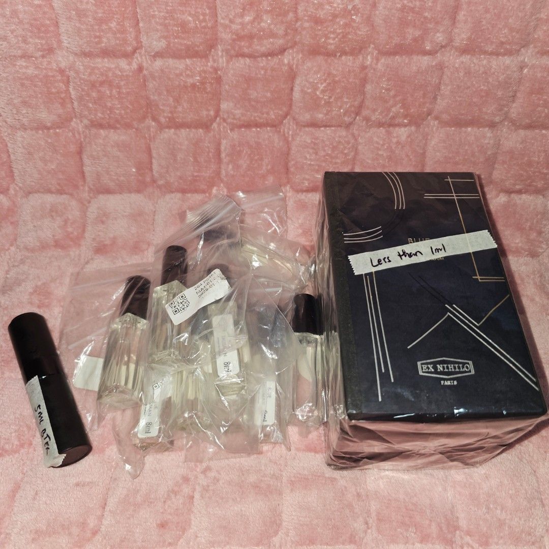 DECANT BLUE TALISMAN EXTRAIT (Category: Fragrance & Deodorants) located in Quezon City. Submitted by rjdeclutterings (Listing ID 1444674623, Image 3). Description: 5ml lipstick type = 1650 8.3-8.5ml Decant = 2400 Batasan, QC selling at loss stop haggling pls..