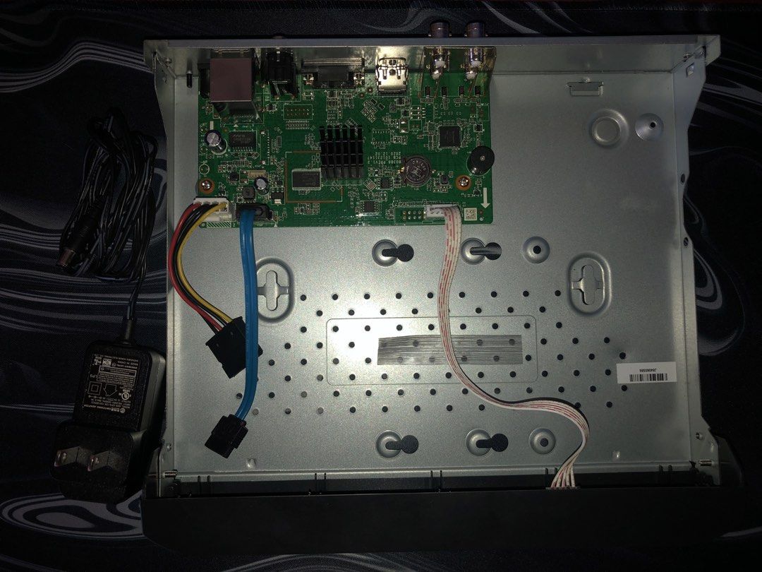 Defective Hikvision DVR (For Parts Only) (Category: Security Systems & CCTV Cameras) located in Santa Rosa. Submitted by sansribal (Listing ID 1444582820, Image 3). Description: Hikvision DVR, Model: DS-7204HGHI-K1 - Unit powers on and beeps but NO DISPLAY output. Sold as defective and as is - Includes Power Adapter.