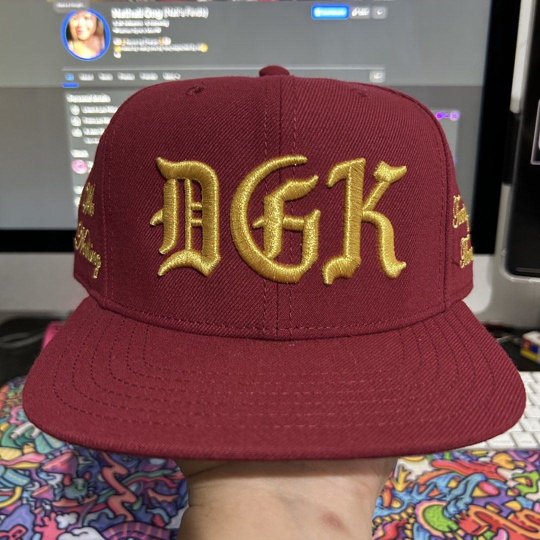 DGK Burgundy Red Snapback Hat (Category: Caps & Hats) located in Las Pinas. Submitted by collabcart (Listing ID 1444675620, Image 1). Description: 📸 Actual photos posted. No edits, no filters. what you see is exactly what you get all items are ON-HAND. Please avoid asking questions such as “Do you have actual photos?” or “Can I see more photos?” when the listing already contains clear and detailed images. We put time and effort into presenting o