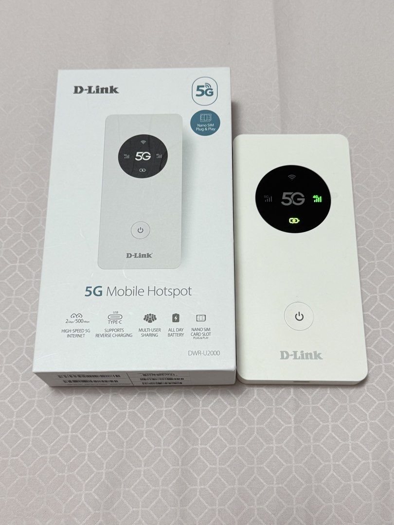 D-Link 5G Mobile Hotspot DWR-U2000485719792503367680