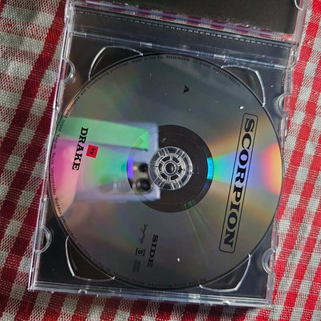 Drake - Scorpion - 2CD Mint Condition (Category: CDs & DVDs) located in Quezon City. Submitted by serefrenpaz (Listing ID 1444572402, Image 3). Description: Good Day Buyers! 💖💖💖Here are the PAYMENT payment options 💖💖💖 ✨1. GCash - 09164862096 ✨2. Bank Deposit - BPI, BDO, Unionbank, Landbank, Palawan, Cebuana ✨3. Paypal for international buyers 💕💕💕Meet Up Options💕💕💕 ✨1. McDo Kamias Quezon City ✨2. Jolibee Anonas Kamias Intersection ✨3. 