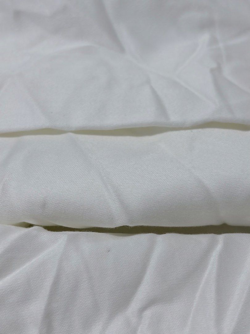 DVF Chain Embroidery 400 Thread Count Pillowcase Egyptian Cotton (Category: Bedding & Towels) located in Calamba. Submitted by excelsheets (Listing ID 1444548854, Image 3). Description: 2 pairs available Queen size 20x30 inches Envelope enclosure Designed in Paris Tag removed Needs ironing These are mall pull outs and surplus. It’s brand new and not ukay. Item may have slight issue (e.g uneven stitch,minimal stain,washable dirt) but not that obvi