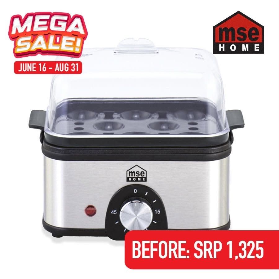 Egg Boiler - Yolk by MSE Home (Category: Food Organization & Storage) located in Marikina City. Submitted by jr.listings (Listing ID 1444554686, Image 1). Description: Yolk- SH595 Egg Boiler, Single Layer 8 Eggs Capacity A non-stick coated pan can fry eggs Stainless Steel Body 230vac / 60Hz/400w.