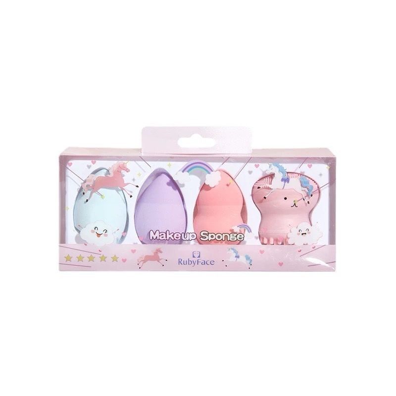 Egg makeup sponge (Rubyface) (Category: Makeup) located in Singapore. Submitted by tashan_shopping (Listing ID 1444527694, Image 2). Description: RUBYFACE BEAUTY EGG MAKEUP SPONGE SET WITH FACIAL SCRUB BRAND NEW SET GOOOOD DEAL @ $7.90 ONLY!! ABOUT THIS ITEM 🧏 Soft elastic foam, easy to apply makeup, not sticky powder. ✨ The foam Set makes it easy to spread foundation or powder evenly into many different positions on the face, and can go to each