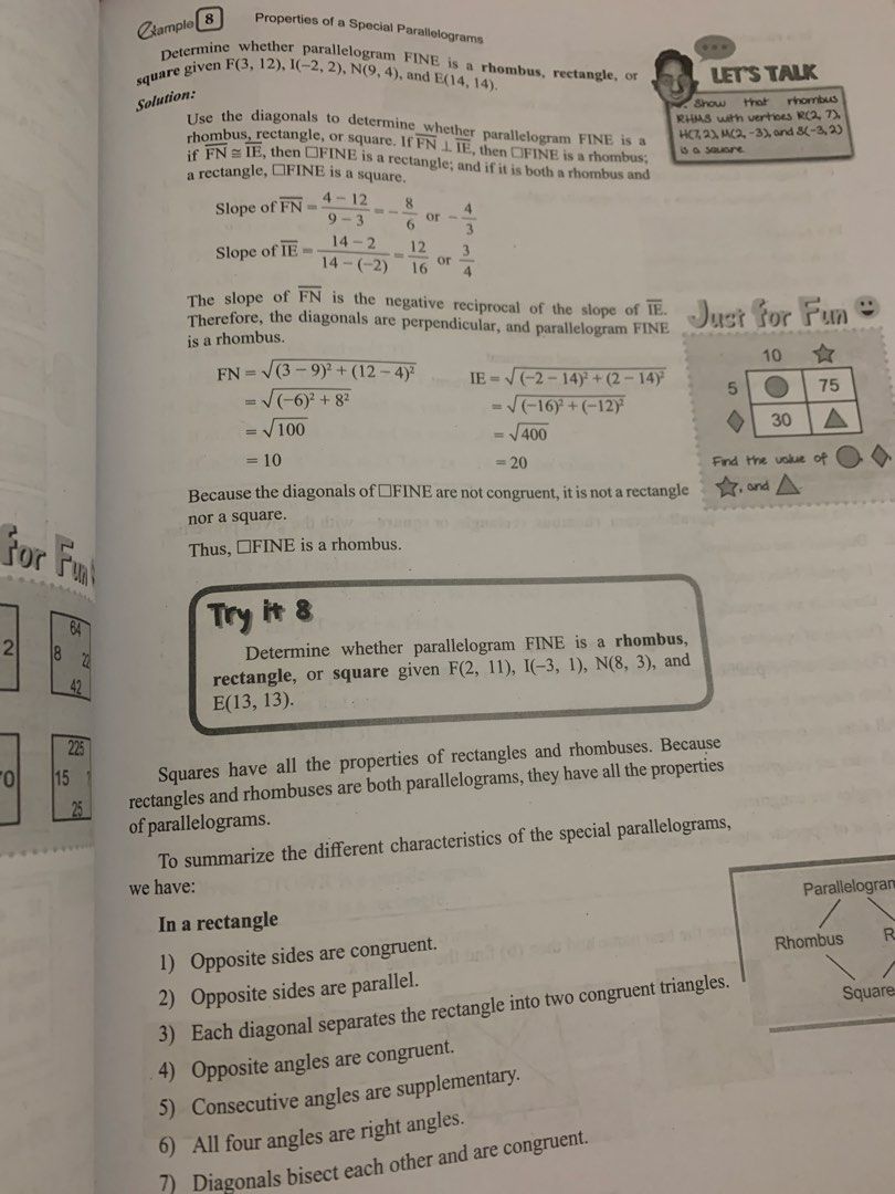E-Math 9 Worktext in Mathematics by Rex Book Store (Category: Textbooks) located in Las Pinas. Submitted by myxandmatts (Listing ID 1444595725, Image 3). Description: No writing. Unused E-Math 9 Worktext in Mathematics - Revised Edition 2019 - Authors: Orlando A. Oronce & Marilyn O. Mendoza - Publisher: Rex Book Store - Ideal for Grade 9 Mathematics students.