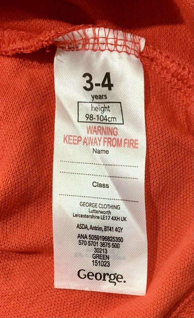George Kids Polo Shirt (Category: Babies & Kids Fashion) located in Manila. Submitted by teelopez888 (Listing ID 1444507650, Image 3). Description: George Kids Polo Shirt Red (3-4Y).