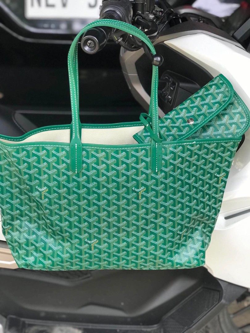 Goyard tote bag large (Category: Luxury Bags & Wallets) located in Bulacan. Submitted by wendyluxury (Listing ID 1443062860, Image 1). Description: GOYARD TOTE BAG good condition made Italy with code negotiable payment via gcash..