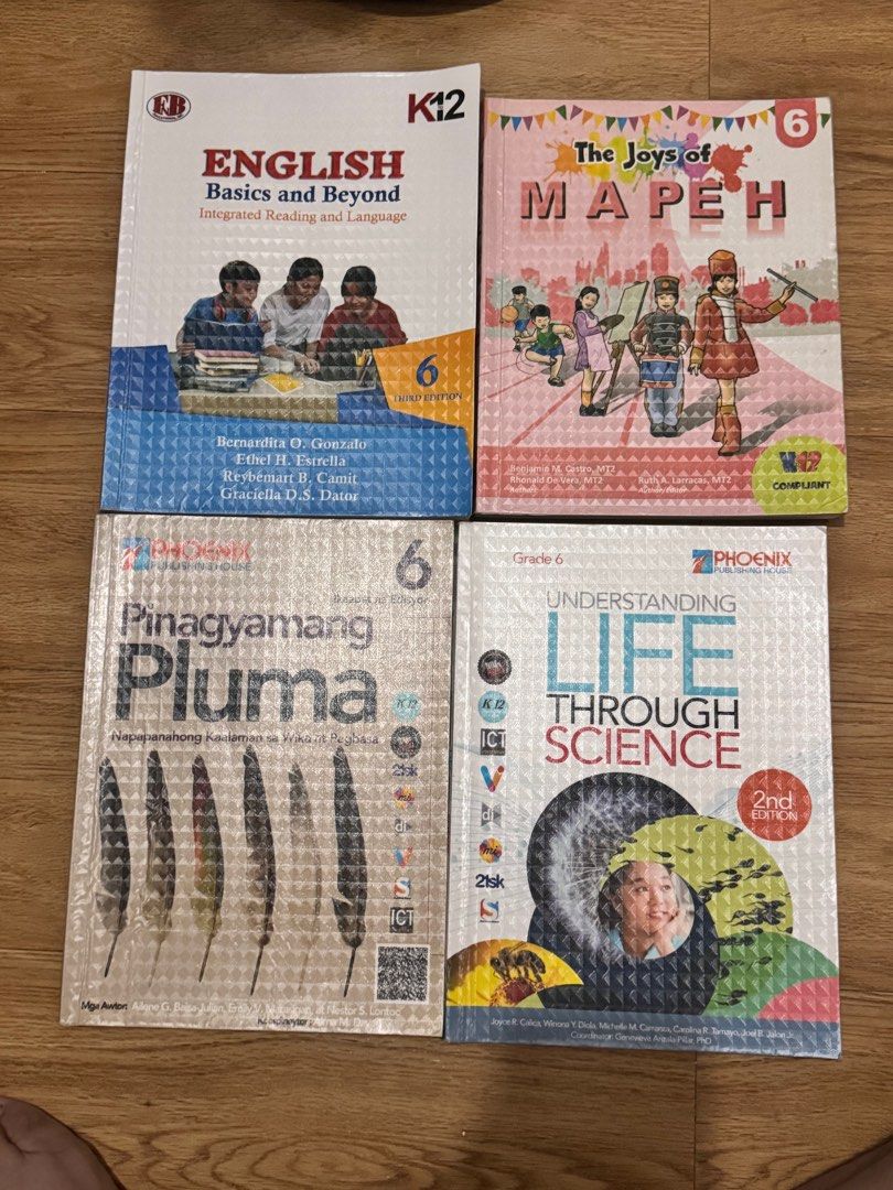 Grade 6 Books (Category: Textbooks) located in Santa Rosa. Submitted by poshthreadsph (Listing ID 1444595337, Image 3). Description: P200 each Negotiable if kukunin lahat Lightly used lang wala masyadong writings, but please manage your expectations since this is preloved. .