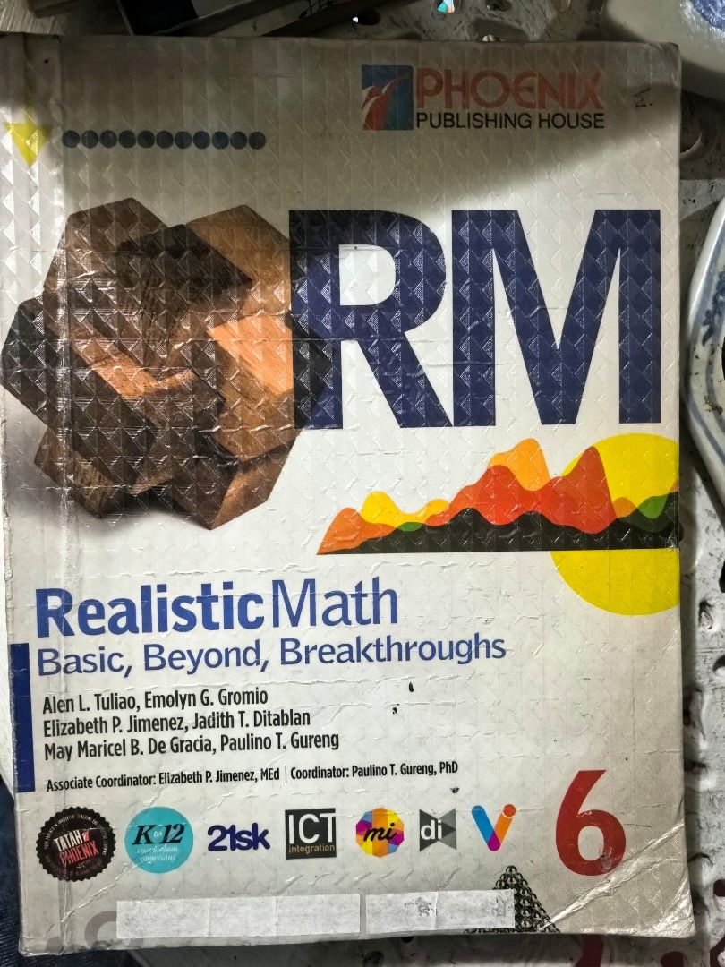 Grade 6 Textbooks - Various Subjects (Category: Textbooks) located in Antipolo. Submitted by kaye.s.p (Listing ID 1444539028, Image 3). Description: - Grade 6 books - Subjects covered: MAPEH, Technology Applications, Math, English, Araling Panlipunan, and Filipino. - Editions available: 2020, 2023, and 2025. - Ideal for students needing reference materials or for homeschooling purposes..
