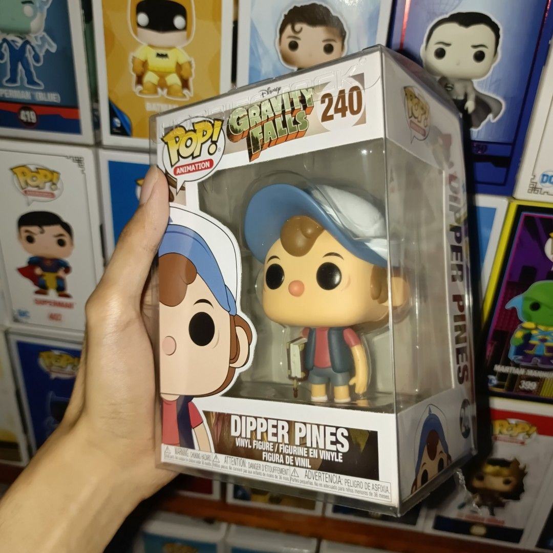 Gravity Falls Funko Pop! Dipper Pines #240 (Category: Designer & Blind Box Toys) located in Marikina City. Submitted by spiderraff (Listing ID 1444588542, Image 1). Description: .