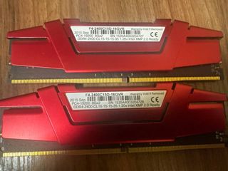 G.Skill DDR4 2400 8GBx2 Red Memory